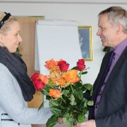 Rektor přijal oceněnou absolventku FDULS