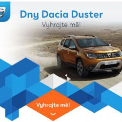Vyhrajte s AUTO CB Plzeň DACIA DUSTER s novým turbomotorem!