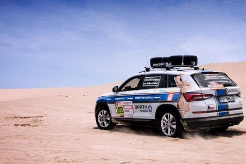 Foto: KODIAQ zdolal Rally Dakar jako první vůz ŠKODA 