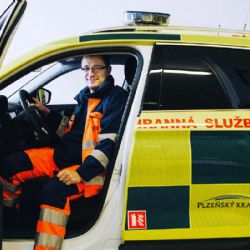 Největší odměnou je pro plzeňského záchranáře MUDr. Robina Šína poděkování od pacientů