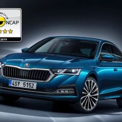 Nová ŠKODA OCTAVIA získala od Euro NCAP pět hvězd