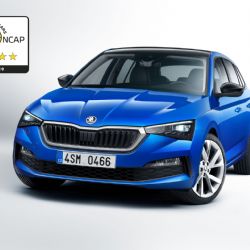ŠKODA SCALA získala v testech Euro NCAP nejvyšší možné hodnocení v podobě pěti hvězd