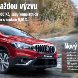 Podzimní akce: Suzuki S-Cross s palivovou kartou CCS s kreditem 15 000 Kč