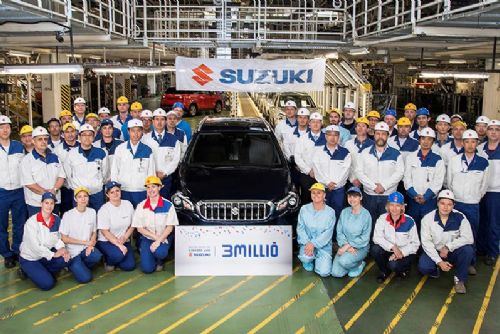 Foto: Z továrny v maďarské Ostřihomi vyjely už 3 miliony vozů Suzuki