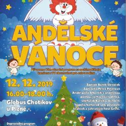 Andělské Vánoce v Globusu u Chotíkova