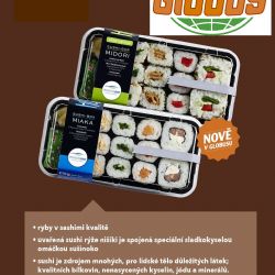 Novinka v Globusu - Sushi 