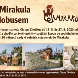 Soutěžte s Globusem o vstupenky do Mirakula