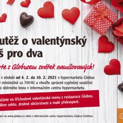 Valentýnská soutěž s Globusem