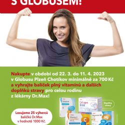 Vyhrajte vitaminové balíčky s Globusem a Dr.Maxem 