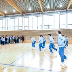 20. ZŠ má novou sportovní halu pro ideální hodiny tělocviku