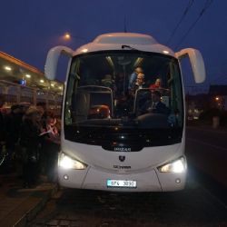 Absolventi Senior akademie odjeli s centrálním obvodem na exkurzi do Prahy