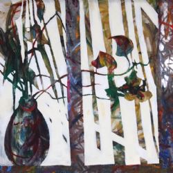 Andrii Chenko vystavuje ve Visio Art Gallery Květy v divokém vesmíru