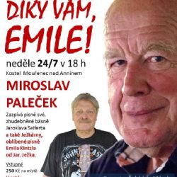 Annín žije sklářskou poutí i vzpomínkou na Emila Kintzla