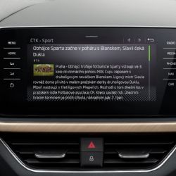 AUTO CB v Plzni nabízí vozy ŠKODA s aplikacemi pro počasí i zprávy