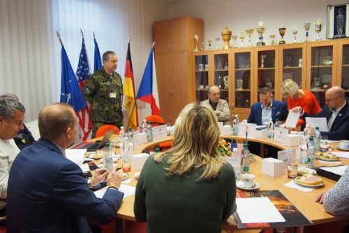 Foto: Bezpečnostní rada kraje jednala na Krajském vojenském velitelství 