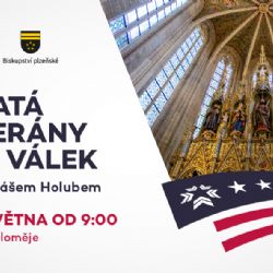 Biskup Holub bude sloužit mši za veterány a oběti válek