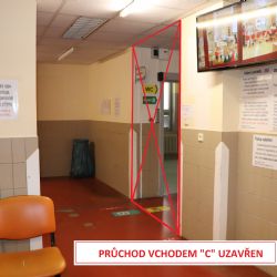 Centrální příjem fakultní nemocnice na Lochotíně od pondělka přesouvá ambulance 