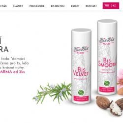 Česká značka BISBIS spustila nový eshop s profesionální kosmetikou pro pedikúru