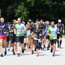 Charitní jubilejní běh z Plzně do Regensburgu