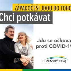 Chci potkávat. Kraj představil očkovací kampaň