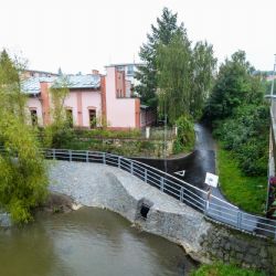 Cyklostezka u Radbuzy je širší a bezpečnější
