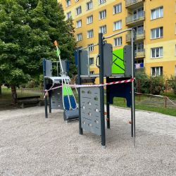 Děti ze Skvrňan mohou trénovat balanc na Kyvadle