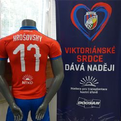 Do Ligy mistrů půjdou viktoriáni s logem nadace na dresech