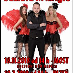 Užijte si v neděli unikátní kouzelnickou show pro celou rodinu