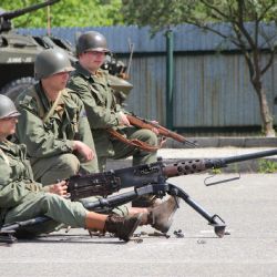 Dobový tábor americké armády bude při Slavnostech plný originální vojenské techniky