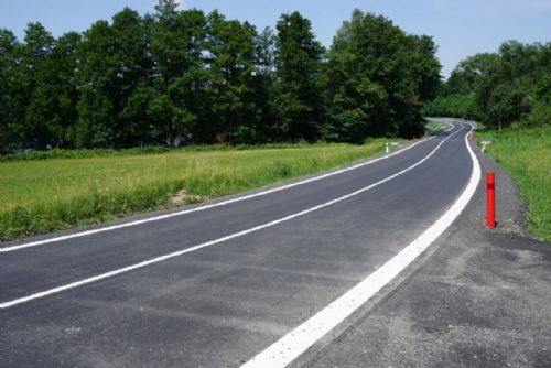 Foto: Druhý úsek silnice II/198 Pernolec – Přimda je po rekonstrukci