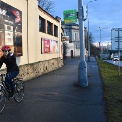 Dva sčítače nově počítají projíždějící cyklisty v Plzni