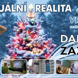 Hledáte vhodnou inspiraci na dárek k Vánocům? Udělejte radost dárkovým poukazem do světa virtuální reality v Plzni! 
