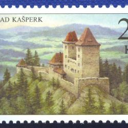 Hrad Kašperk je známkou roku 2020