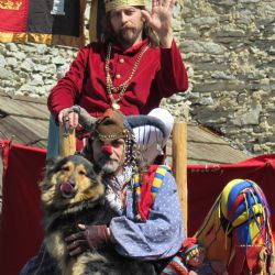 Kašperk o víkendu ovládá Karel IV.