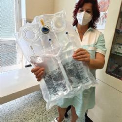 Klatovská nemocnice nabízí šetrnější typ dialýzy zvané most k transplantaci