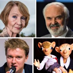 Kolářová, Svěrák, Kolečko i Hurvínek budou v neděli oceněni za humor