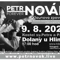 Kostel u Dolan v neděli hostí recitál Petr Novák Forever