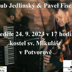 Kostel v Potvorově slibuje zážitek. Koncert dua Jedlinský, Fischer