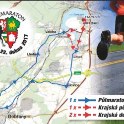 Krajský půlmaraton zabaví celou rodinu