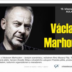 Křižíkovo gymnázium zve na besedu s Václavem Marhoulem