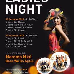 Ladies Night v Cinema City Plzeň zve na pokračování trháku Mamma Mia