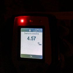 Ležel na chodníku v Pařížské, nadýchal přes 4,5 promile