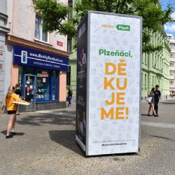 Městem po boji s koronavirem zní: Plzeňáci, děkujeme!