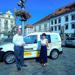 Město Plzeň posiluje službu Senior Expres o sedmý vůz