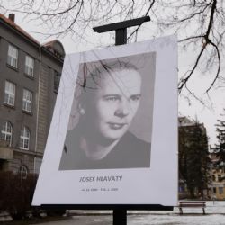 Město uctilo památku Josefa Hlavatého, jenž v Plzni následoval Jana Palacha 