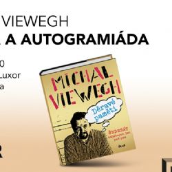 Michal Viewegh v Plaze pobeseduje a podepíše Děravé paměti