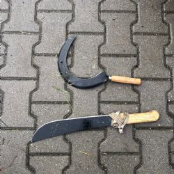 Muž v Černicích kolem sebe máchal mačetou