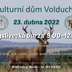 Myslivci a ochránci přírody zvou v sobotu do Volduch na burzu a koncert