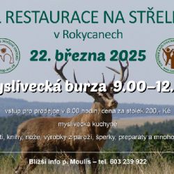 Myslivecká burza se vrátí v březnu do Rokycan
