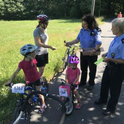 Na cyklostezce proběhla kampaň na podporu bezpečnosti cyklistů